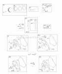 PistonRingsConnecting Rod Crankcase Covers Diagram and Parts List for 110412-0173-E1  Briggs and Stratton Engine